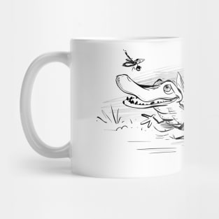 Dragonfly Gator Mug